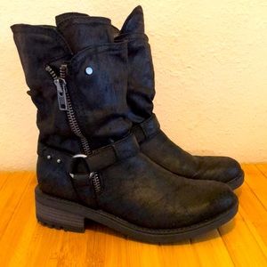 Carlos Santana Moto boots